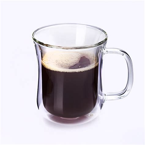 200ml Double Glass Cup Coffee Cup High Borosilicate Creative Mug Double