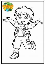 Diego Coloring Pages Printable Explorer Dora Go Chargers San Kids Colouring Epic Color Printables Print Getdrawings Getcolorings Comments Related Posts sketch template