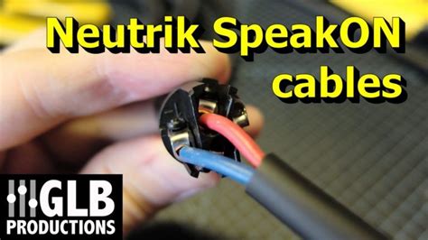 wire neutrik speakon cables youtube  speakon connector wiring diagram electronica