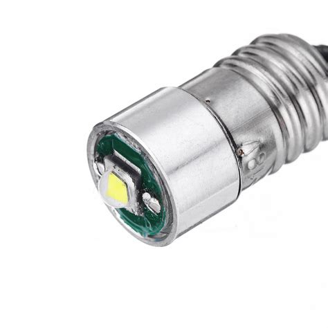 E10 3w Led Flashlight Replacement Bulb Torch Light Dc 3 18v White 1pcs