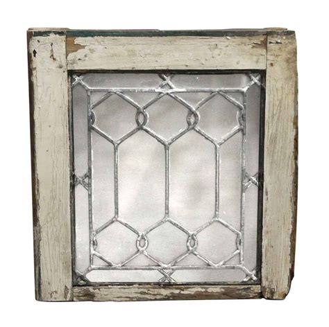 Small Square Antique Leaded Glass Windows Olde Good Things