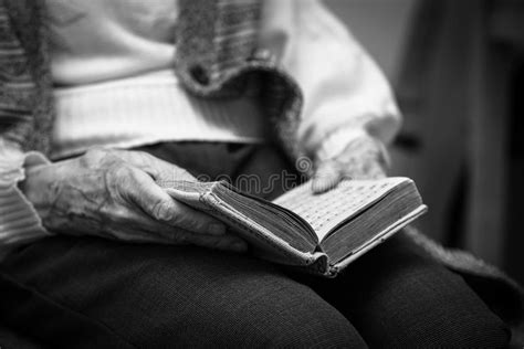 Christian Religious Senior Woman Praying Stock Image