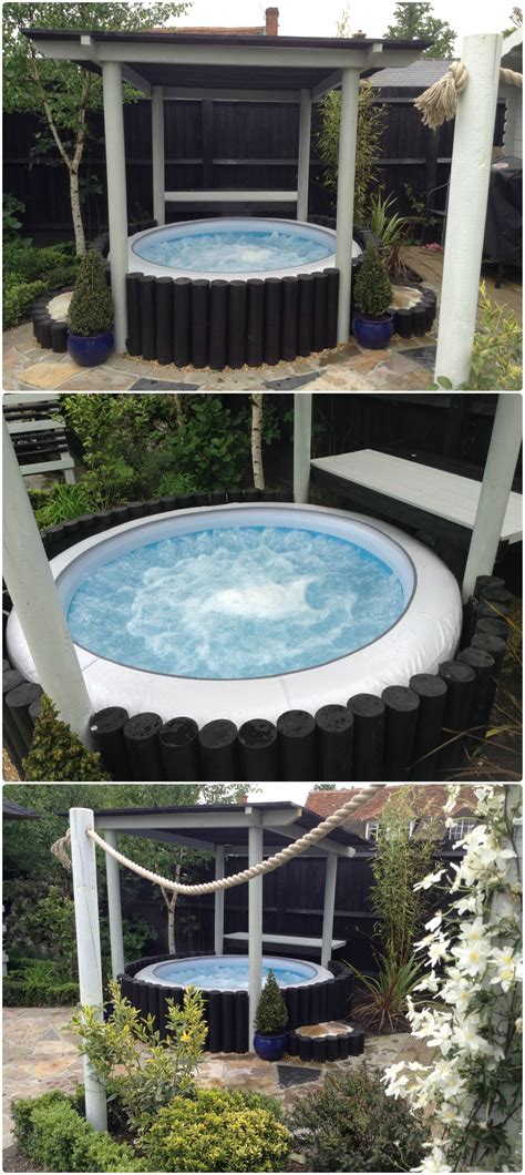 20 Diy Hot Tub Surround