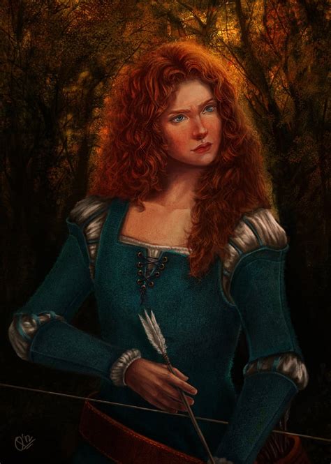 Realistic Merida Disney Princess Art Popsugar Love