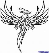 Phoenix Coloring Pages Bird Tattoo Drawing Line Outline Adults Colouring Tattoos Simple Small Designs Printable Japanese Getdrawings Drawings Color Adult sketch template