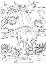 Coloring Dinosaur Pages Disney Popular sketch template