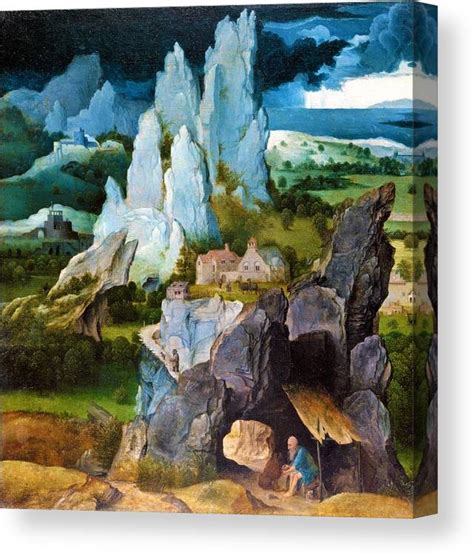 Saint Jerome In A Rocky Landscape Digital Remastered