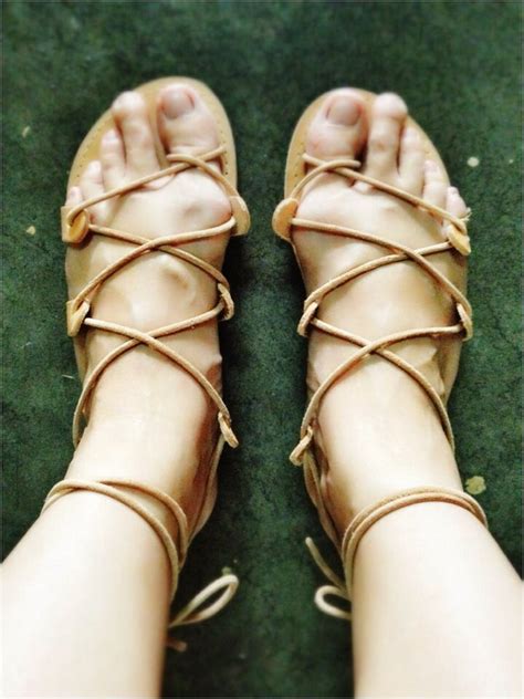 lace  leather sandals sandals lace  flat leather sandals
