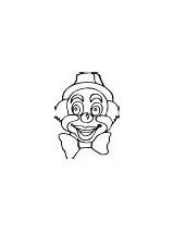 Coloring Sherriallen Pages Clown sketch template