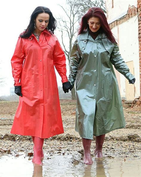 59 Best Woman In Rainwear Images On Pinterest Rains Raincoat In The
