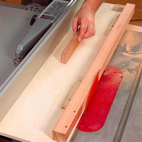 tablesaw tapering jig woodworking plan  wood magazine