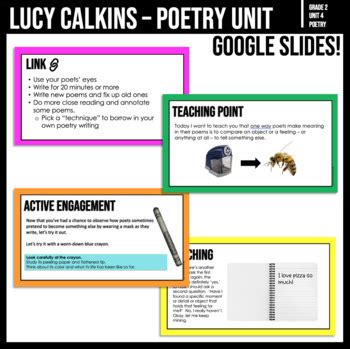 grade writing unit  poetry lucy calkins bends