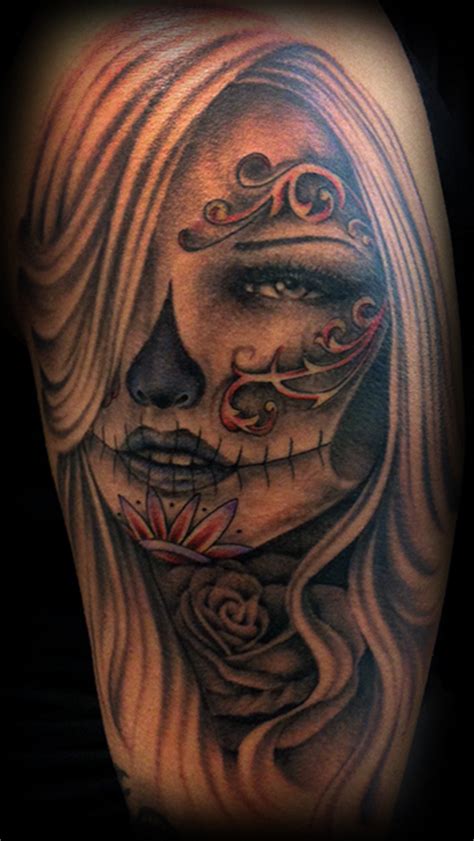 ~sugar Skull Girl~ Tattoo Pinterest