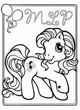 Coloring Pony Little Pages Mlp Pie Pinkie Cool Color sketch template