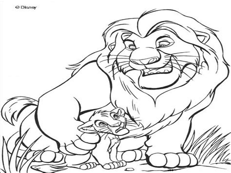 Lion King Mufasa Coloring Pages At Getdrawings Free Download
