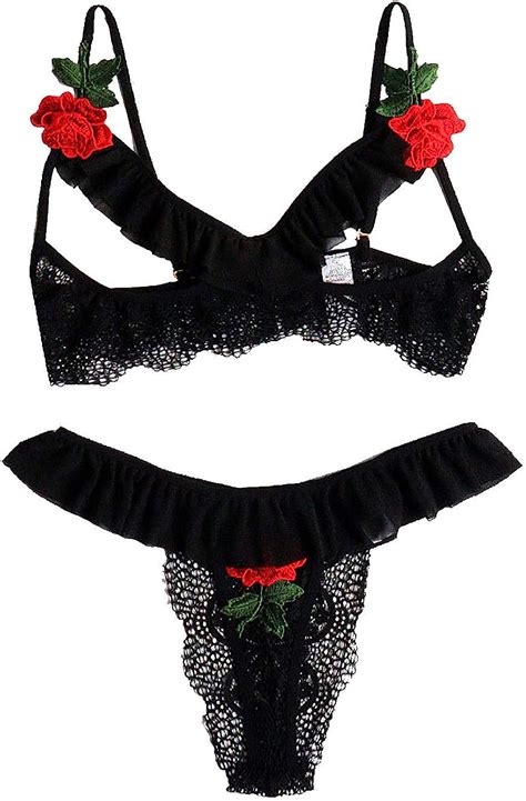 ladies sexy lingerie for women bra and panty sets floral
