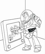 Toy Story Alien Coloring Pages Getdrawings Drawing sketch template