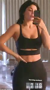 Kylie Jenner Flashes Her Toned Physique In A Bra Top After
