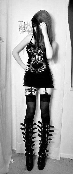 Goth Alternative Style Kläder Gotisk Och Rockar