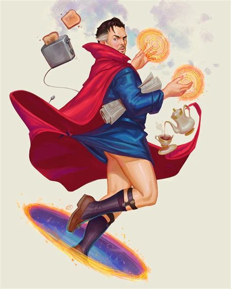 Doctor Strange Sexy Male Superhero Artwork Popsugar