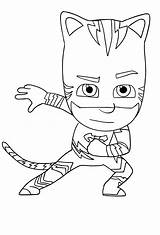 Coloring Pj Masks Pages Mask Book Drawing Catboy Sheets sketch template