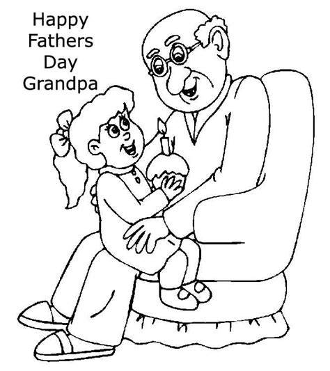happy fathers day grandpa coloring pages  getcoloringscom
