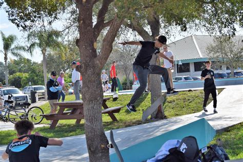 skate park opens  cheers  local skaters ami sun