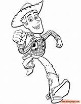 Woody Coloring Pages Toy Story Disneyclips Printable Toystory Kids Buzz Disney Running Choose Board Funstuff sketch template