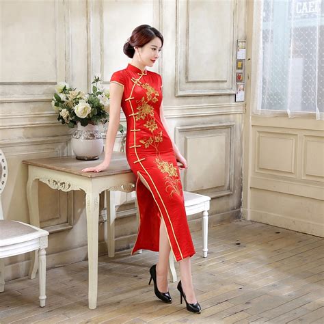 traditional embroidery flowers chinese women s dress