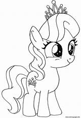 Pony Little Coloring Printable Print sketch template