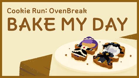 Cookierun Bake My Day Blackberry Cookie And Truffle Cookie