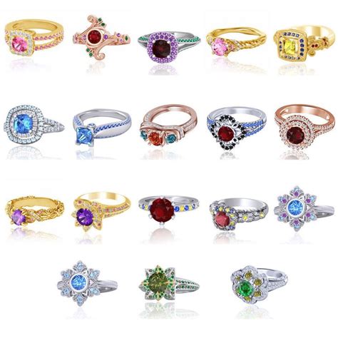 disney princess engagement ring images  pinterest ring