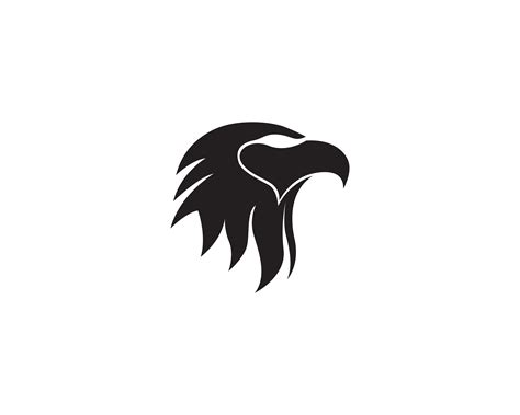 eagle head bird logo  symbol vector  vector art  vecteezy