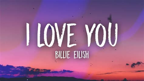 billie eilish  love  lyrics youtube love  lyrics  lyrics billie eilish