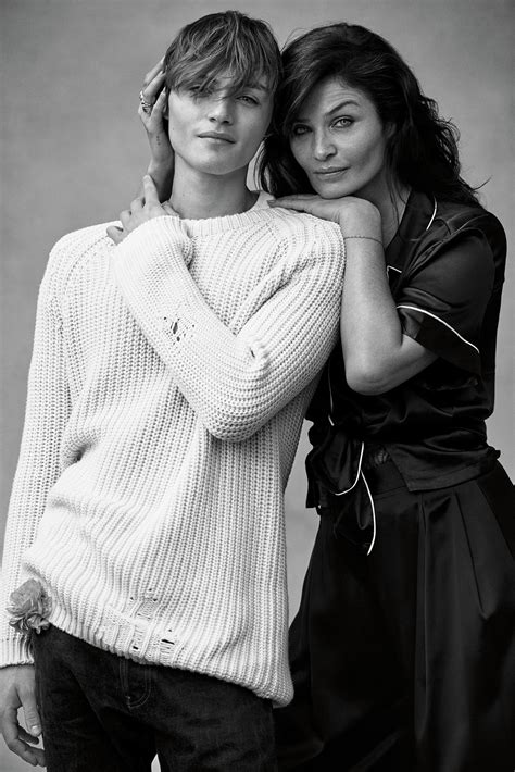 Helena Christensen And Son Mingus Star In Victoria S Secret Campaign