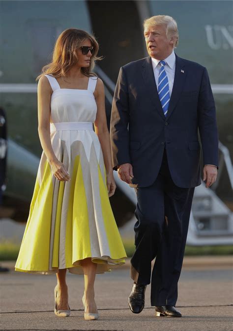 melania trump arrives   white house  washington dc  hawtcelebs