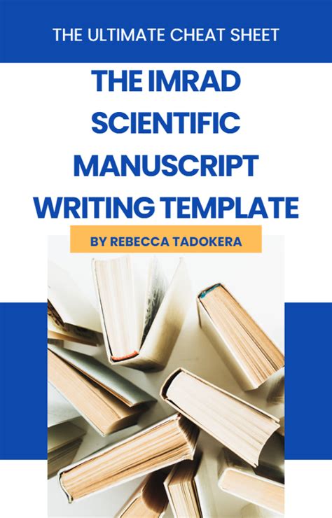 imrad template  cheat sheet  writing scientific manuscripts