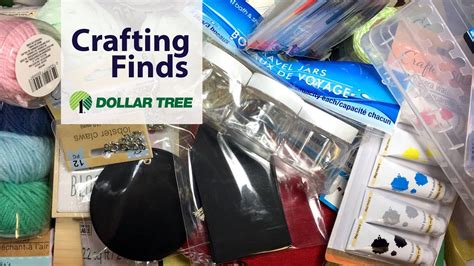 dollar tree crafty finds part  youtube