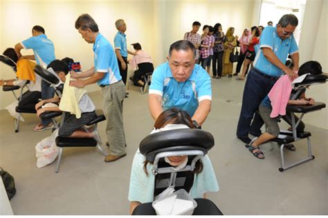 Mobile Massage Team Singapore Association Of The Visually Handicapped