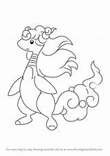 Pokemon Ampharos Mega Para Colorear Draw Pintar Colouring Pages Coloring Dibujos Drawingtutorials101 Drawing sketch template
