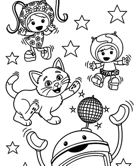 printable team umizoomi coloring pages  kids