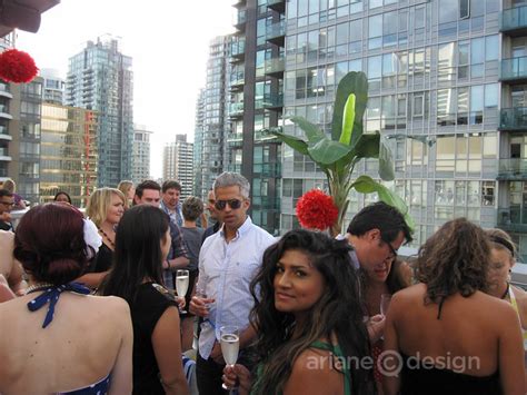 Pool Party At Loden S Halo Penthouse Vancouverscape