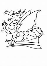Dragon Coloring Clipart Kids Cute Chinese Baby Clip Year Pages Bearded Printable Colouring Cliparts Cartoon Library Silhouette Transparent 20dragon Fire sketch template
