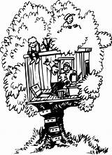 Tree Wonka Willy Treehouse Artistic sketch template
