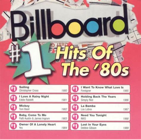 billboard 1 hits of the 80s various artists songs