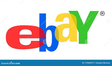 ebay logo vector illustration cartoondealercom