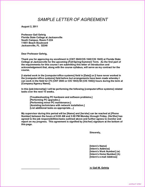 fantastic contract letter  minimal spending