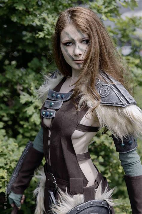 Aela The Huntress From Skyrim Cosplay By