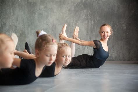 girls stretch before a ballet stock image image of girl dancer 99617415