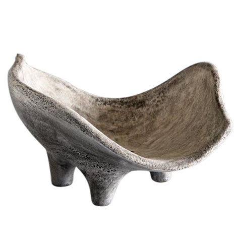 accolay ceramic bowl in amorphic shape at 1stdibs